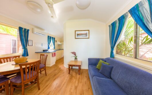 King Reef Resort accommodation options