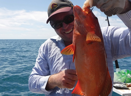 Your choice of beach, estuary or reef fishing